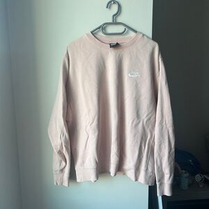 Nike Men's Pink Sweater Large